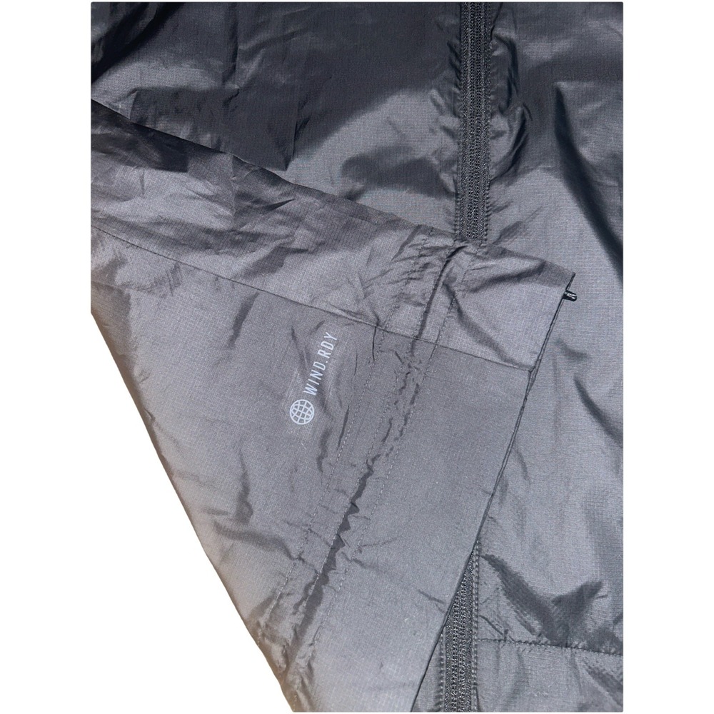 NWT ADIDAS Women's Aeroready‎ Black &White Windbreaker Running Jacket Size Large - Picture 3 of 10